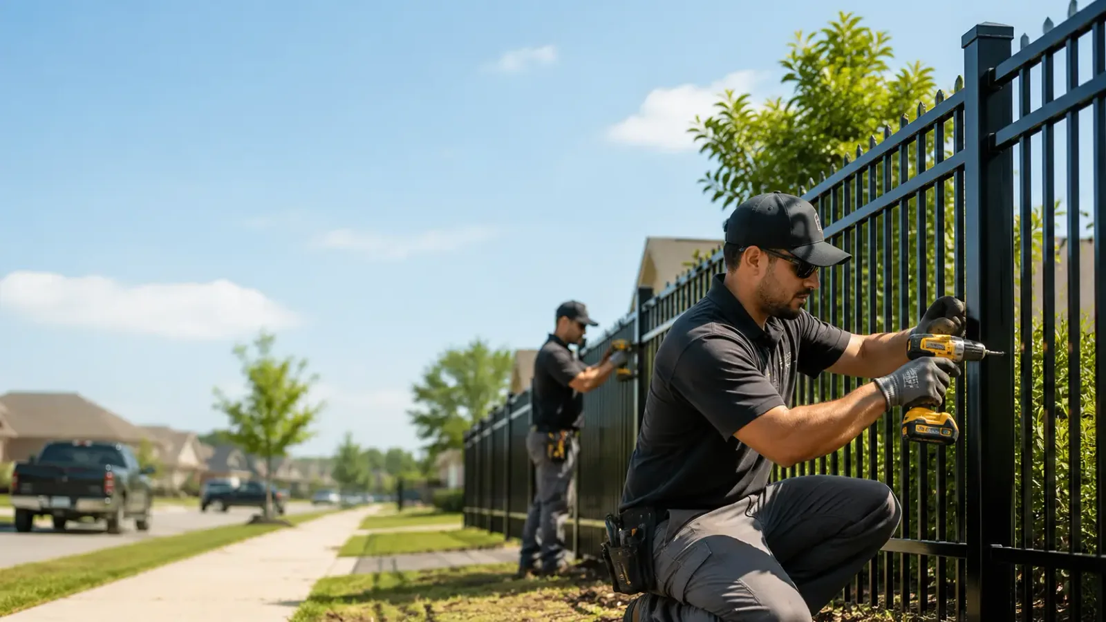 Metal Fence Installation in Hazlehurst, GA